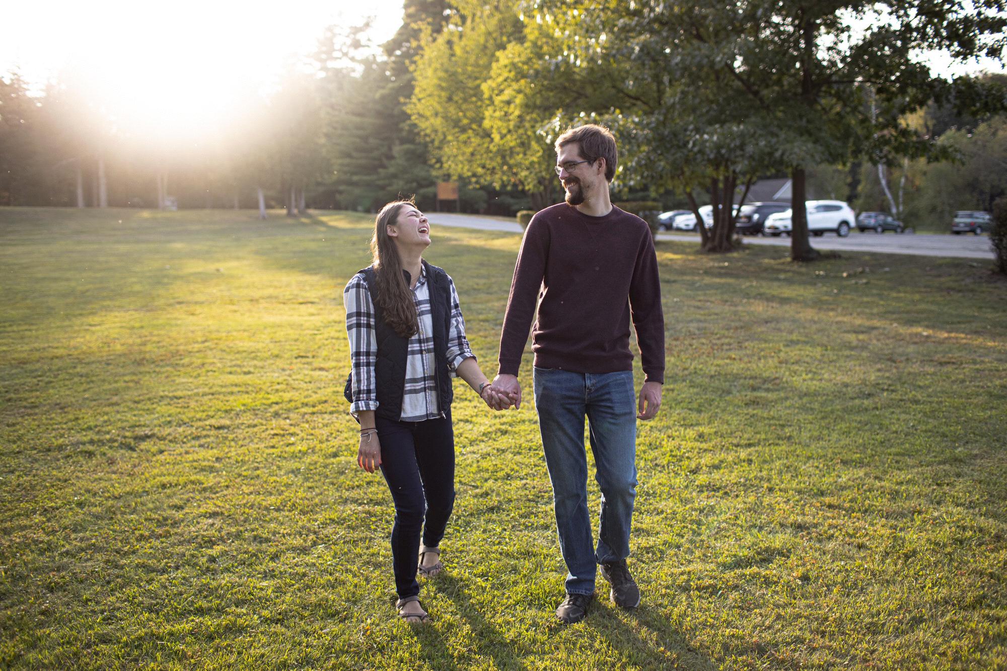 Engagement photos, courtesy of Michael Barr