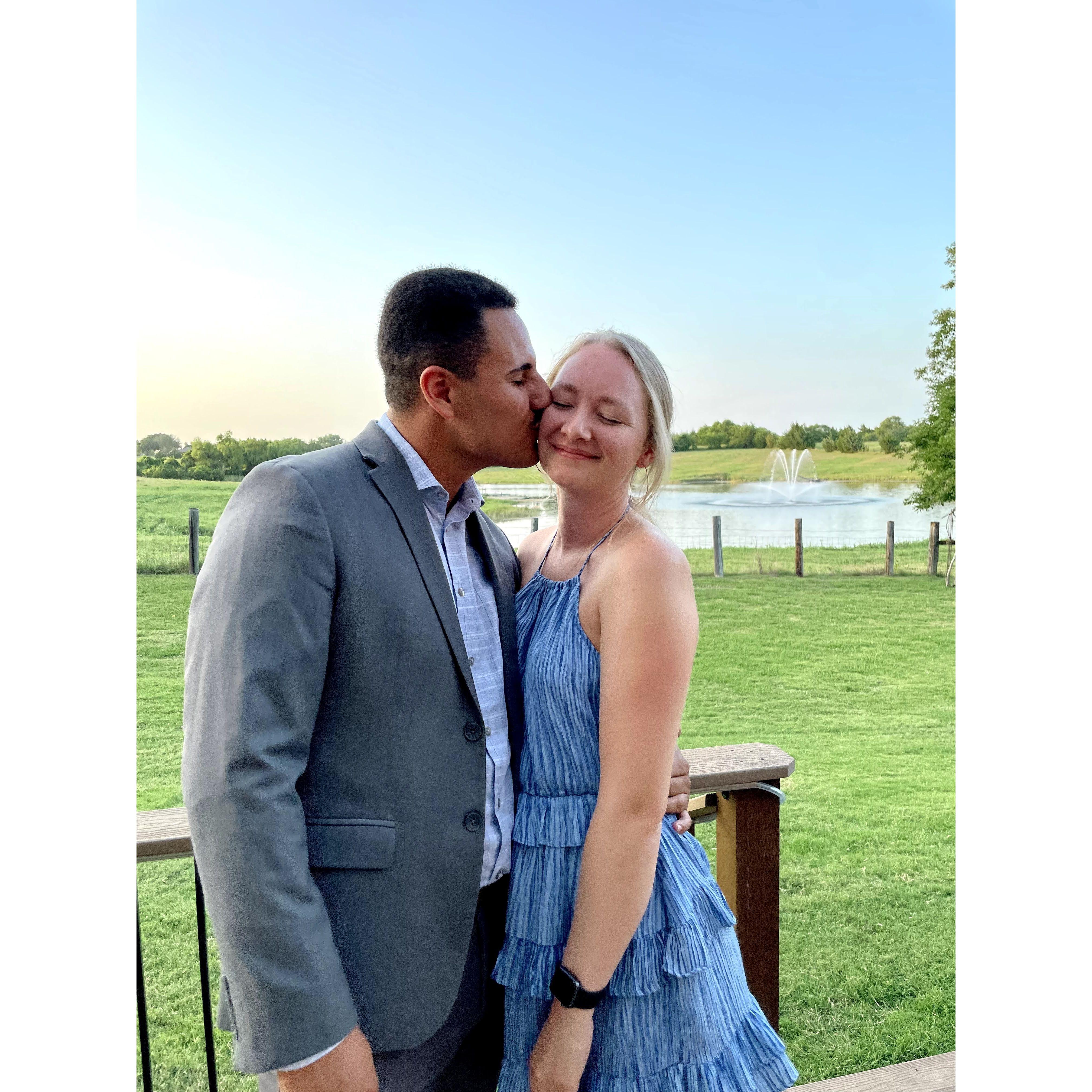 Soon will be my forever wedding date.