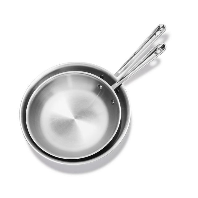 All-Clad d3 Stainless Steel 10" & 12" Fry Pan Set - 100% Exclusive