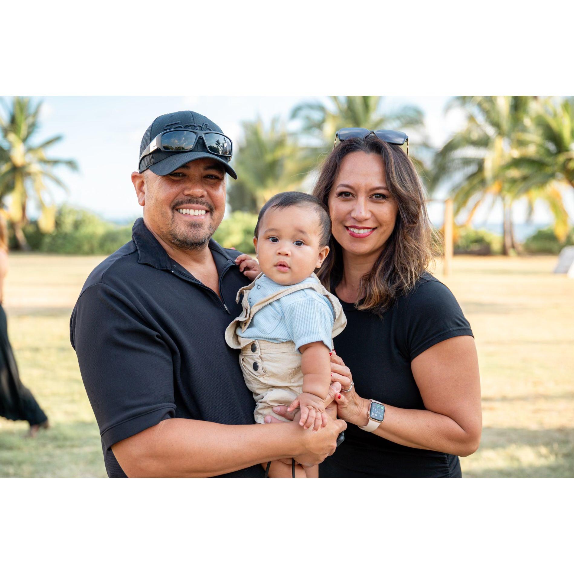 Papa, Rhylen and Ama