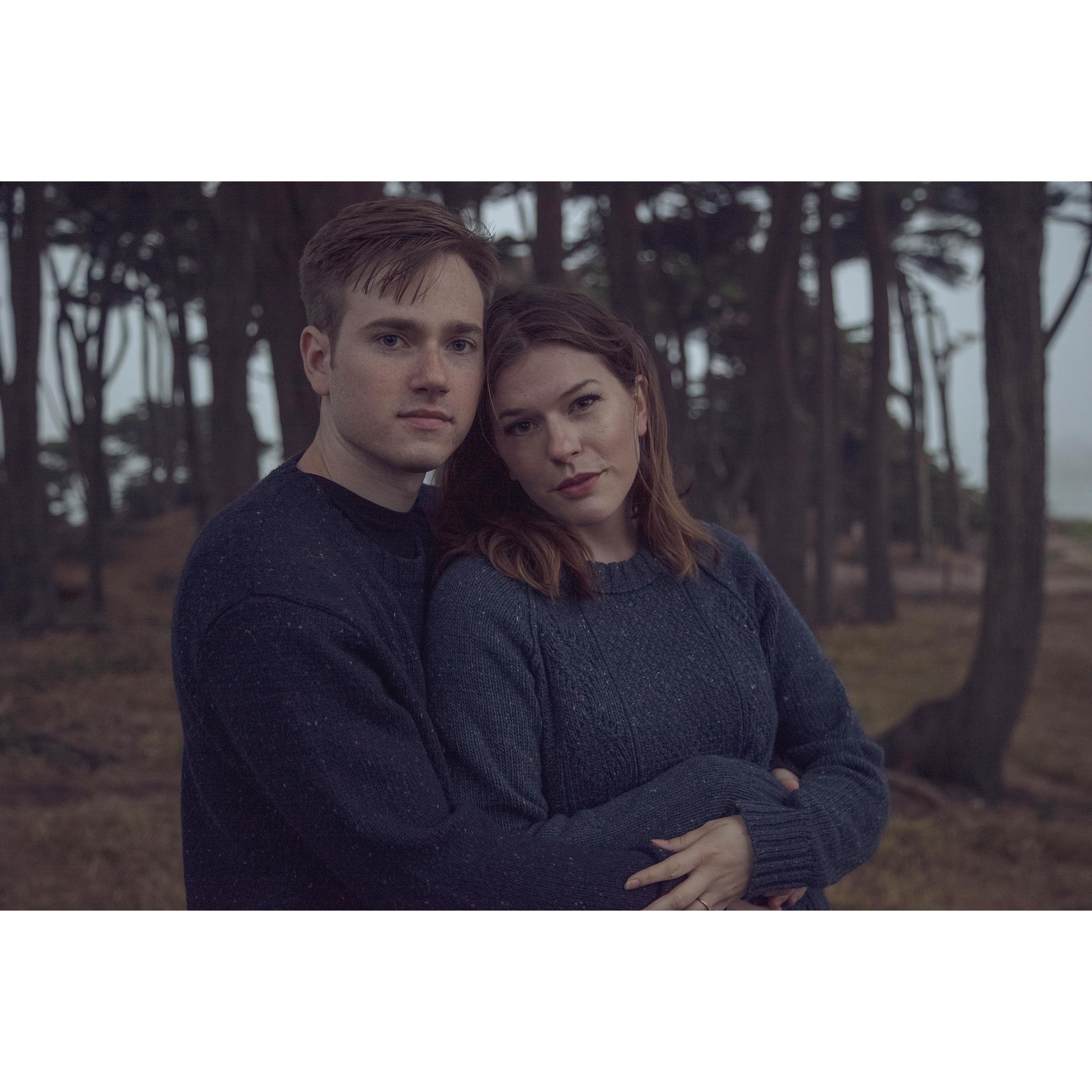 Oh my god we wore the same sweater. Oh god this is so embarrassing. One of us needs to change.