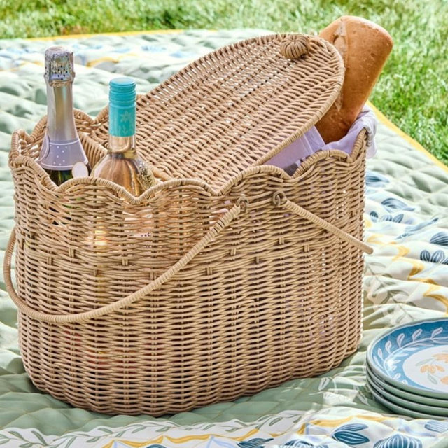 Better Homes & Gardens Rattan Picnic Basket