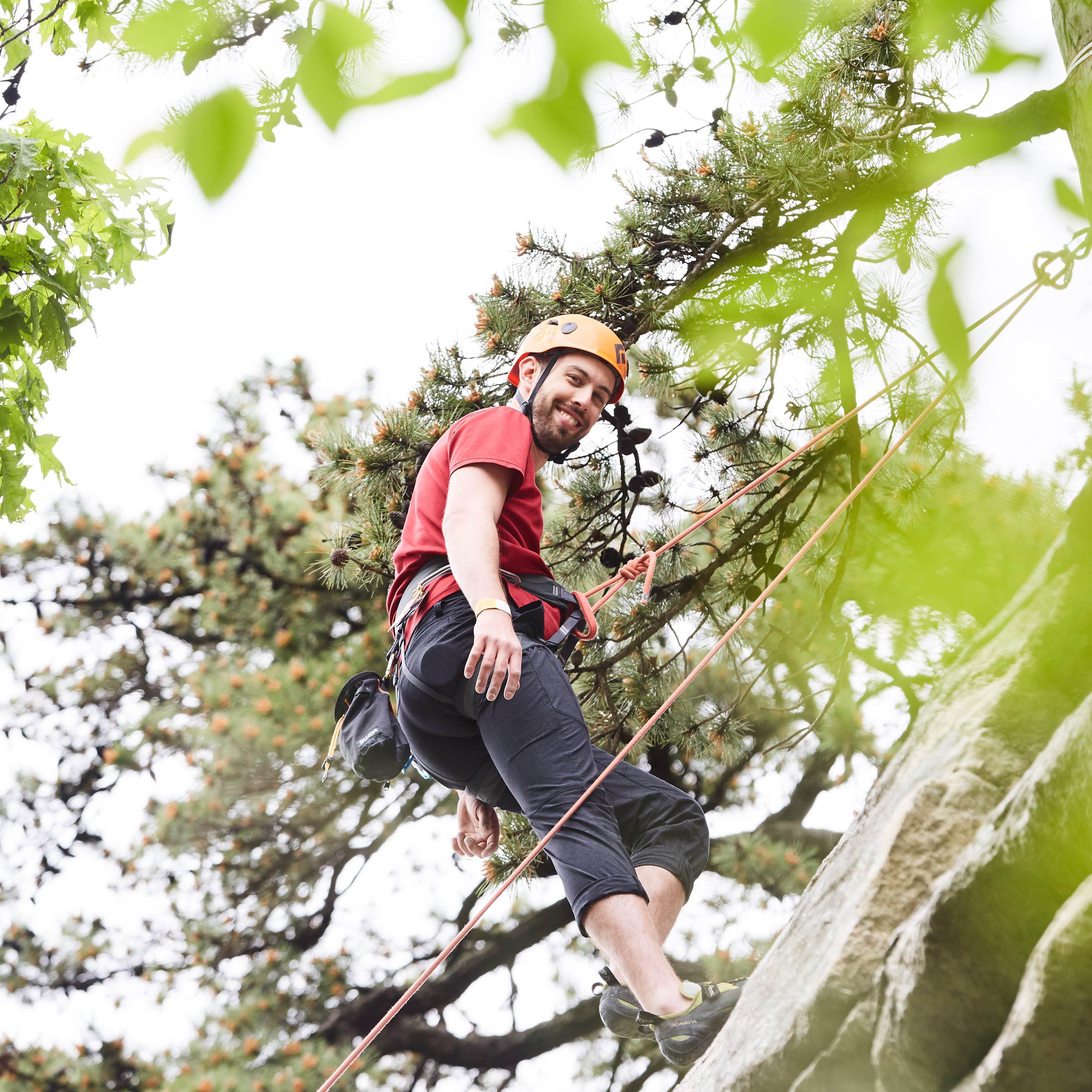 Luke was the photographer on one of Kat's projects for her job which fortunately involved being out in nature and rock climbing.