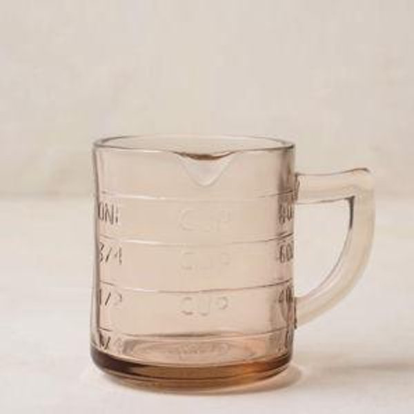 Magnolia: Blush One Cup Glass Measuring Cup