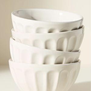 White Cereal Bowls