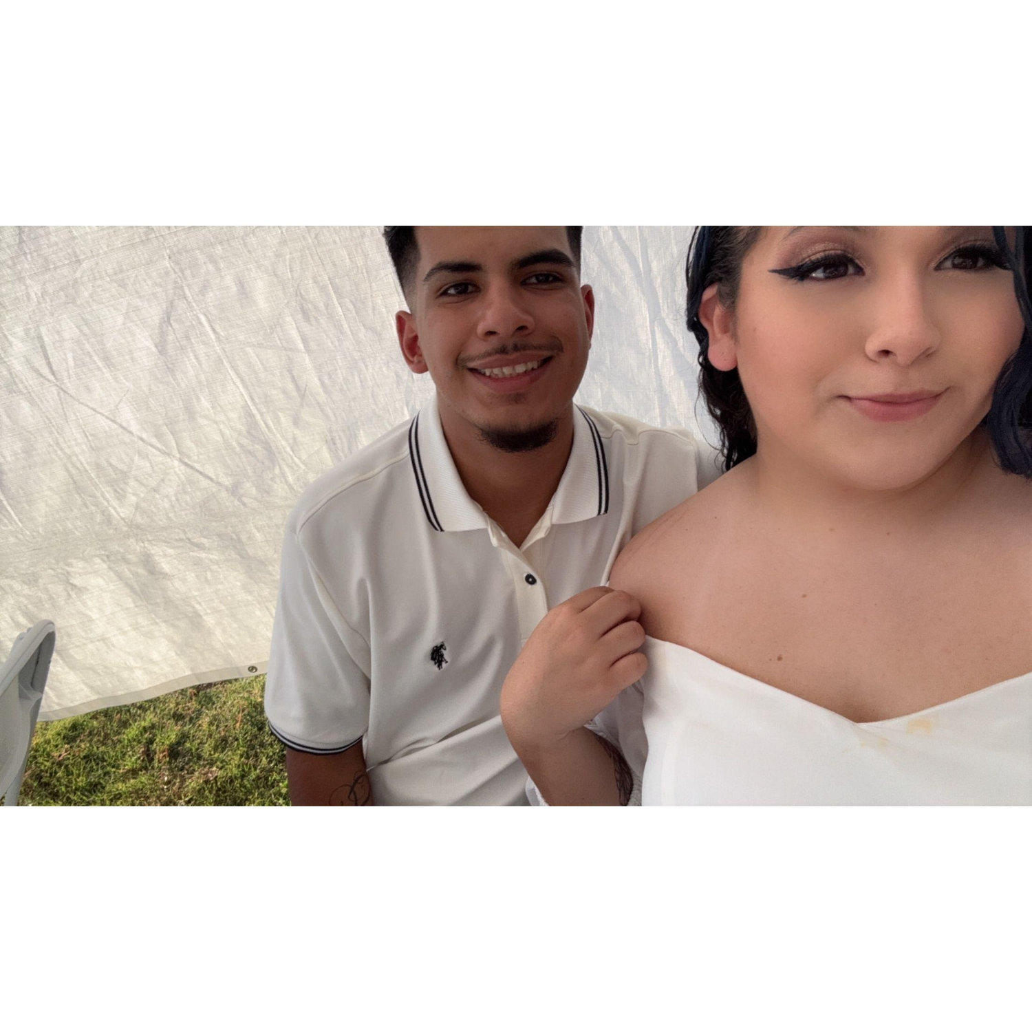 Our engagement party.