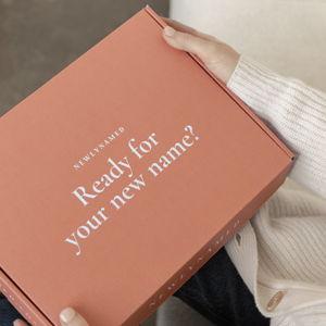 NewlyNamed Box | Personalized Name Change Kit