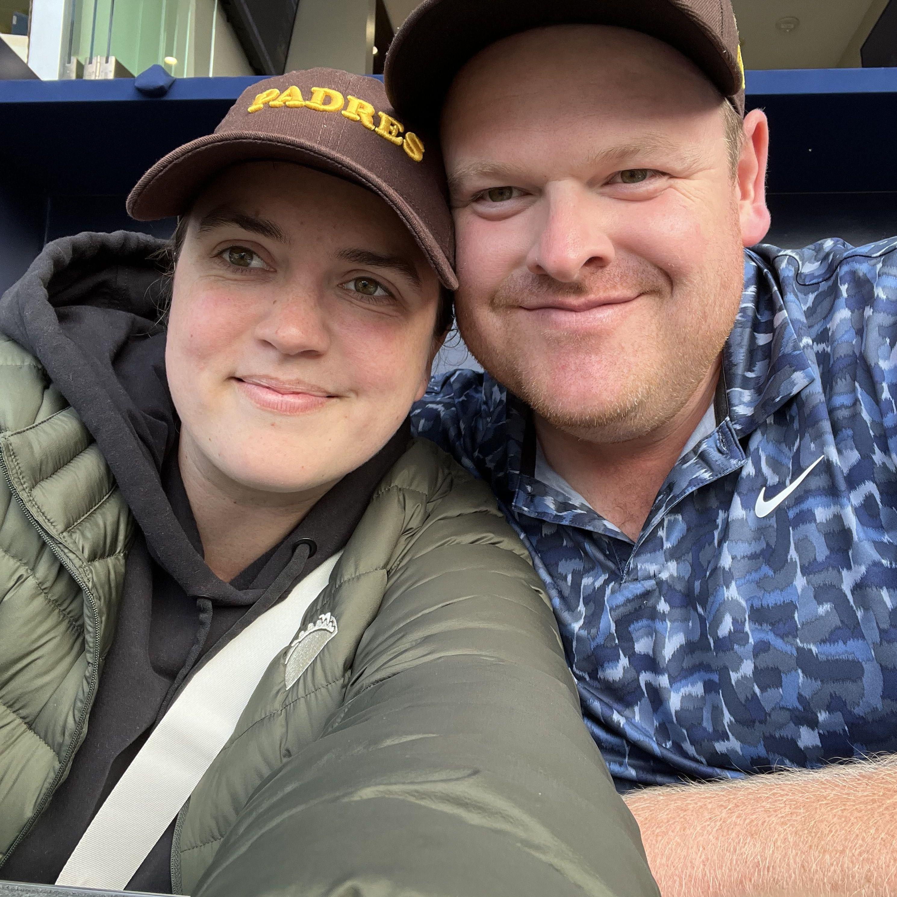Our favorite thing to do - Padre's games!
