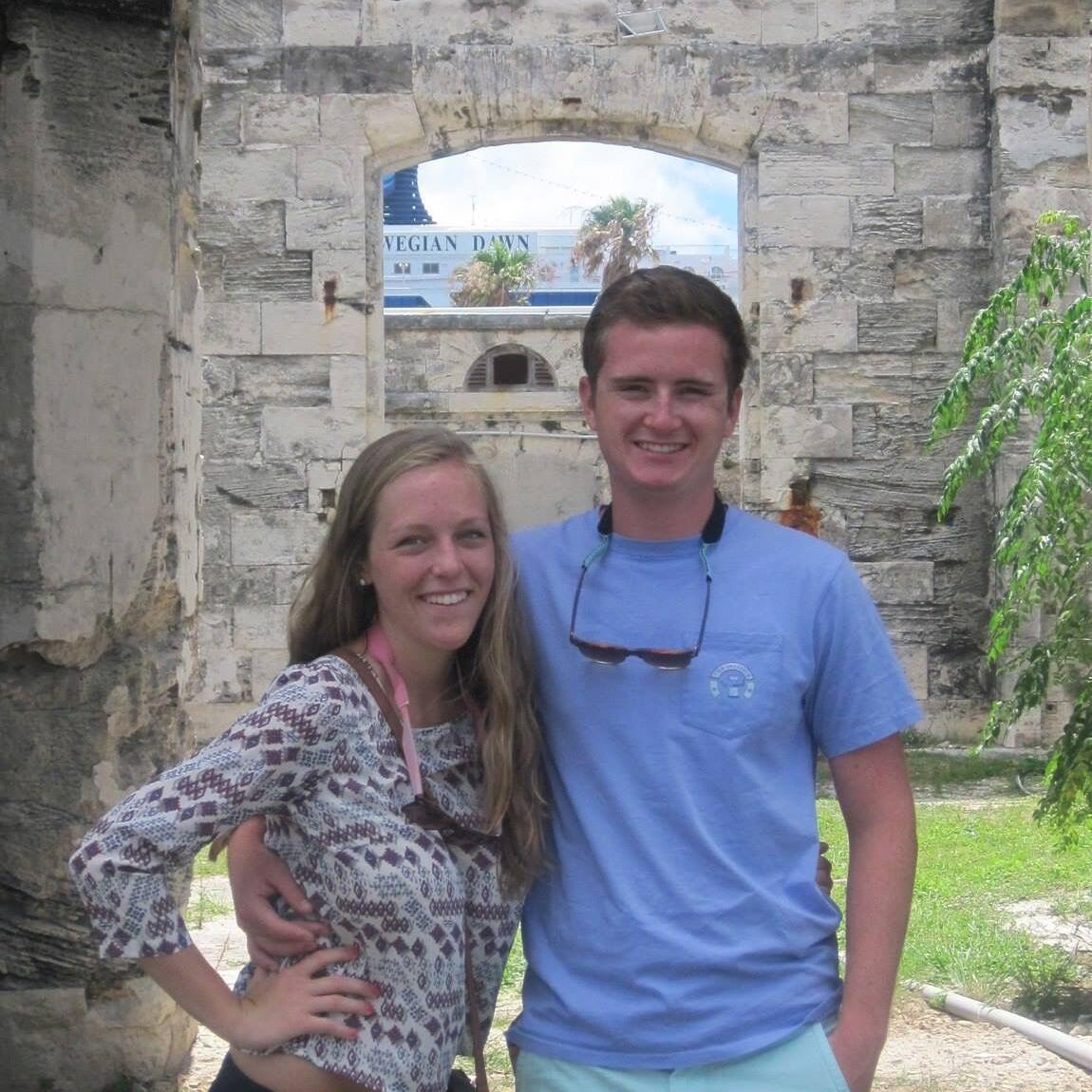 7/2013 Graduation Trip @ Bermuda. Fun fact, Miranda's parents went to Bermuda on their honeymoon 20 years prior!