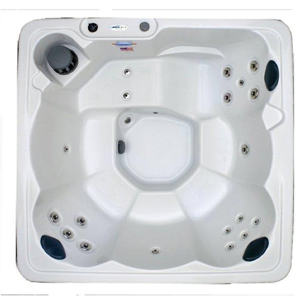 Hudson Bay 6-Person 19-Jet Plug and Play Spa with Stainless Jets and Underwater LED Light