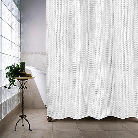 Escondido 54-Inch x 78-Inch Stall Shower Curtain in White