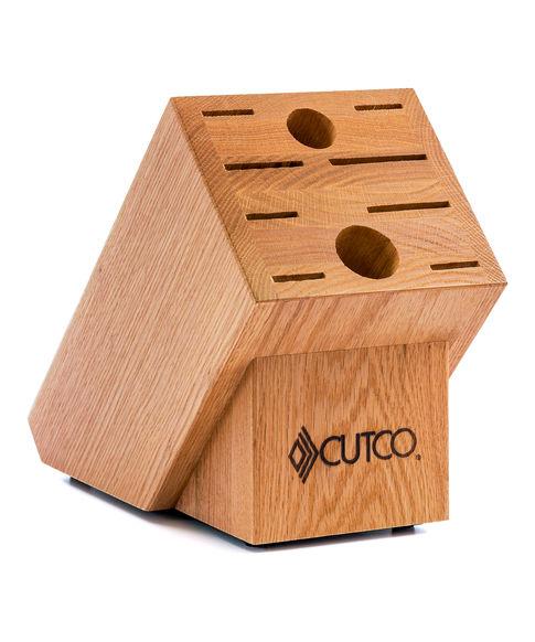 Homemaker Set Block (10-Slot) - Cherry Finish