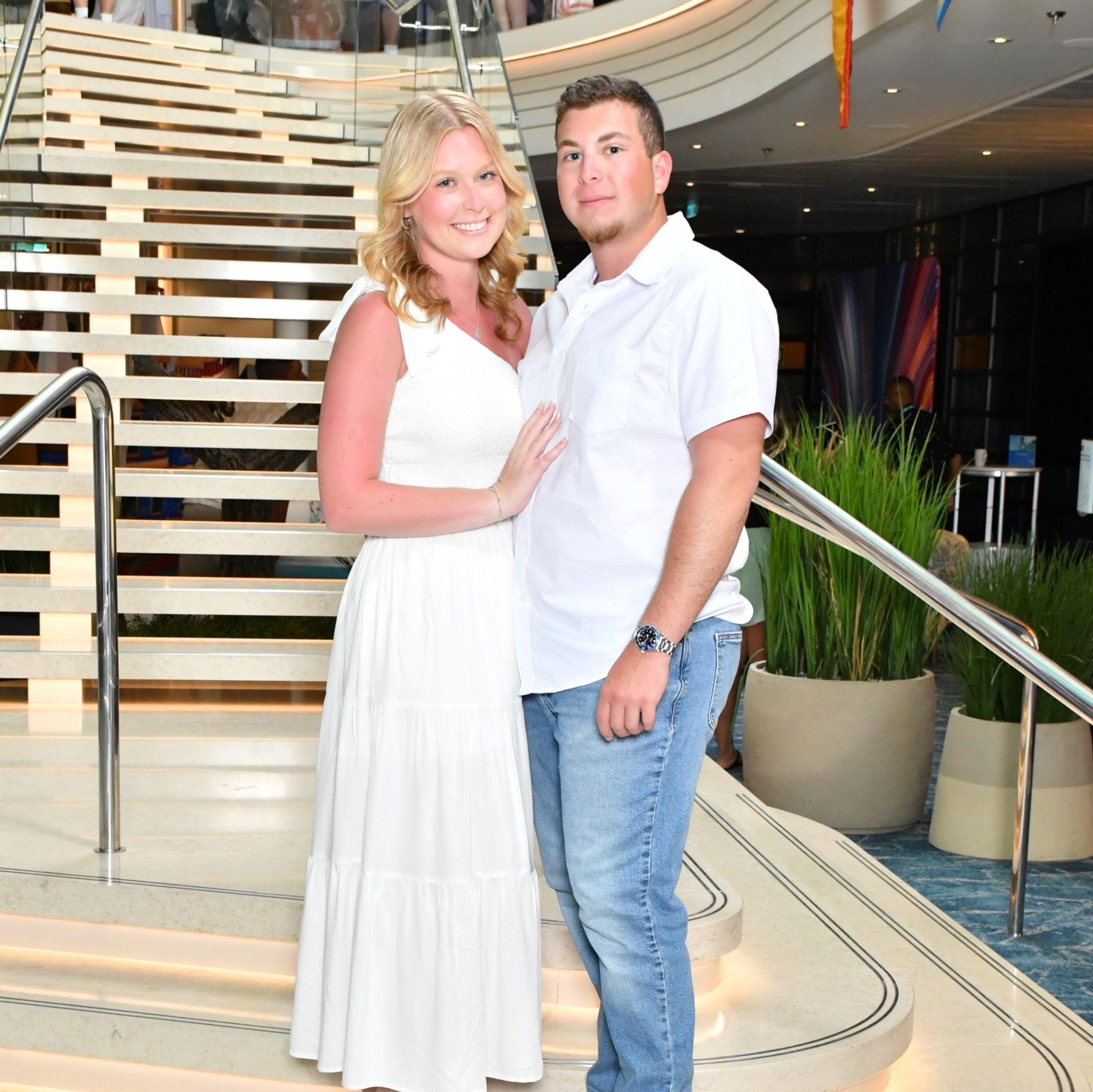 White out night on the Icon of the Seas!