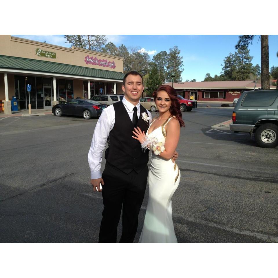 My senior prom in 2013