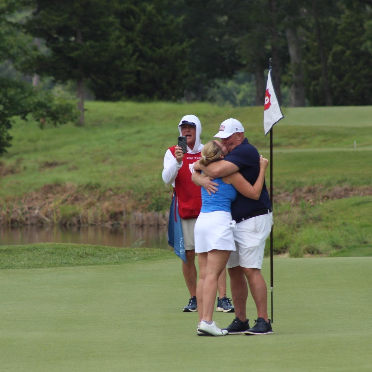 Jim proposed to Marie at Union League National on Meade 9 (06.28.25).
