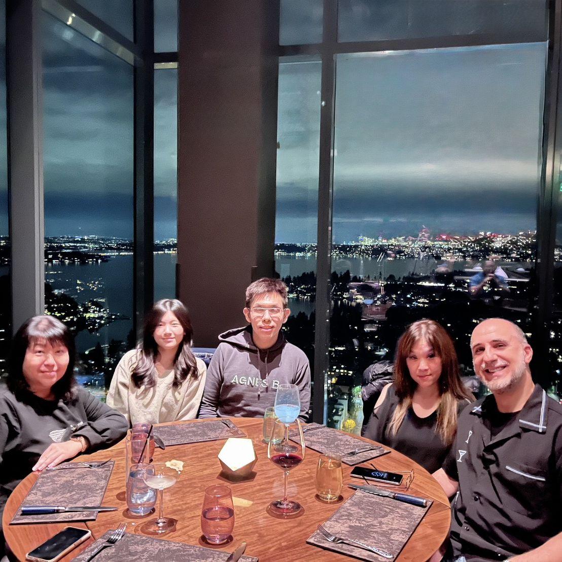First time with May’s family (Woody/Rena/Ariel) in Seattle for 2024 CNY