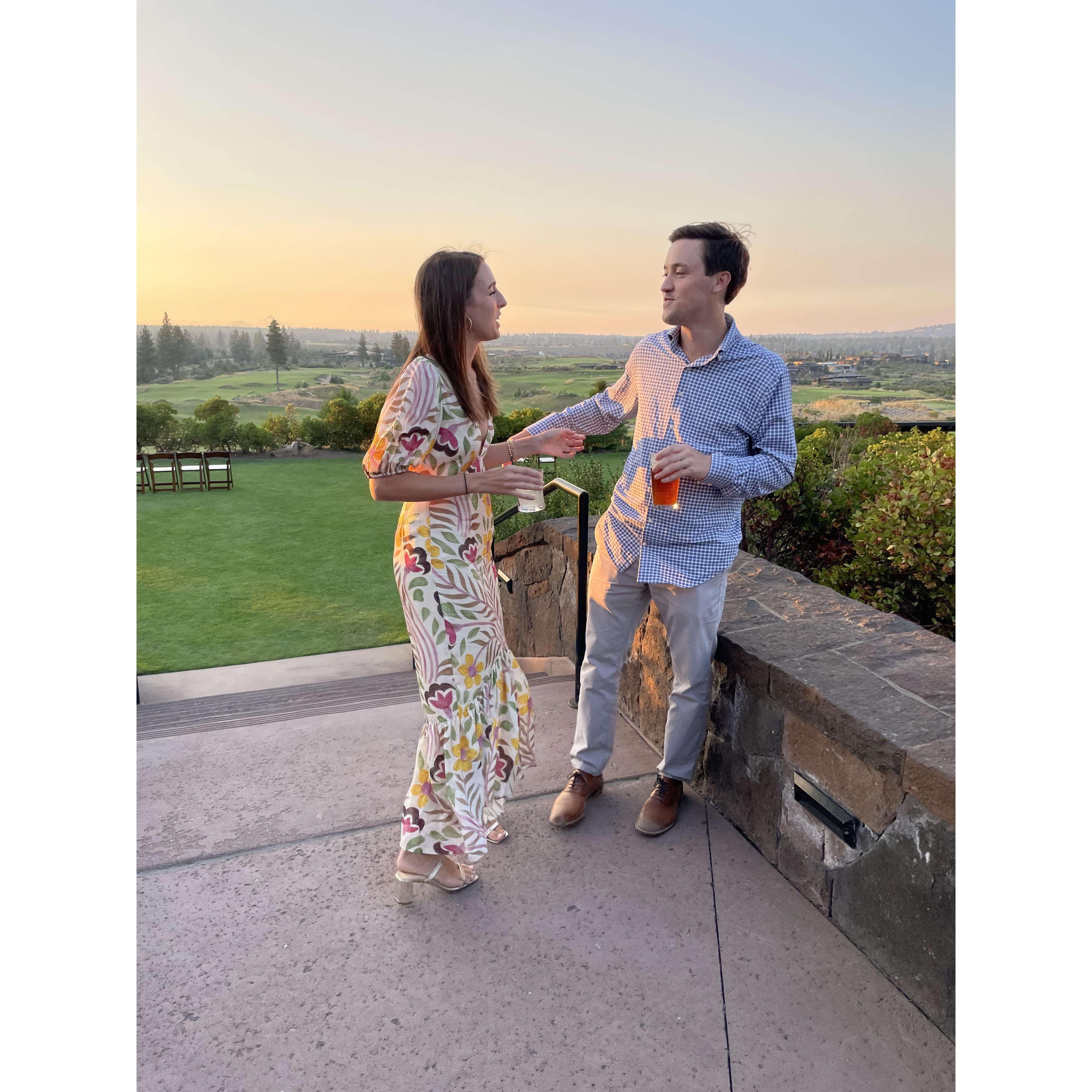 I promise we're working on our poses for the big day