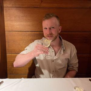 cocktails on our honeymoon