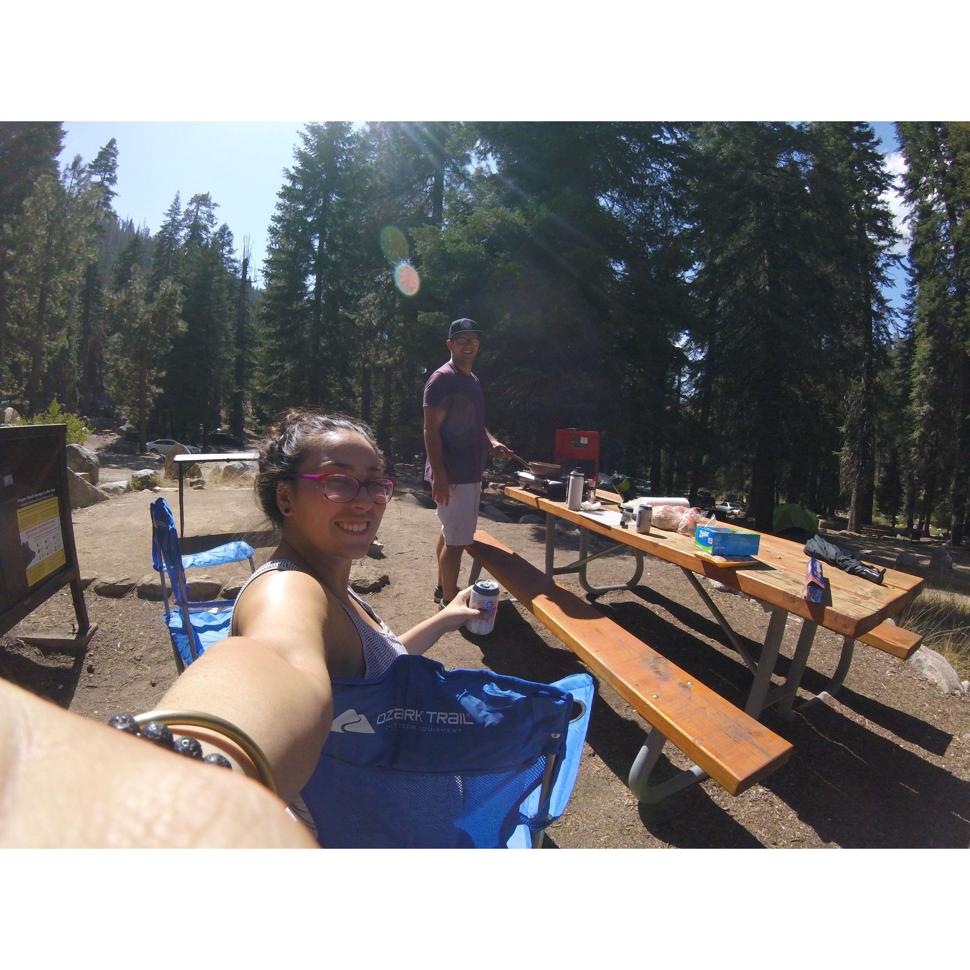 Camping @ Sequoia National Park