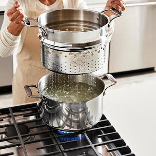 Simply Strain Stainless Steel Multi Pot with insert