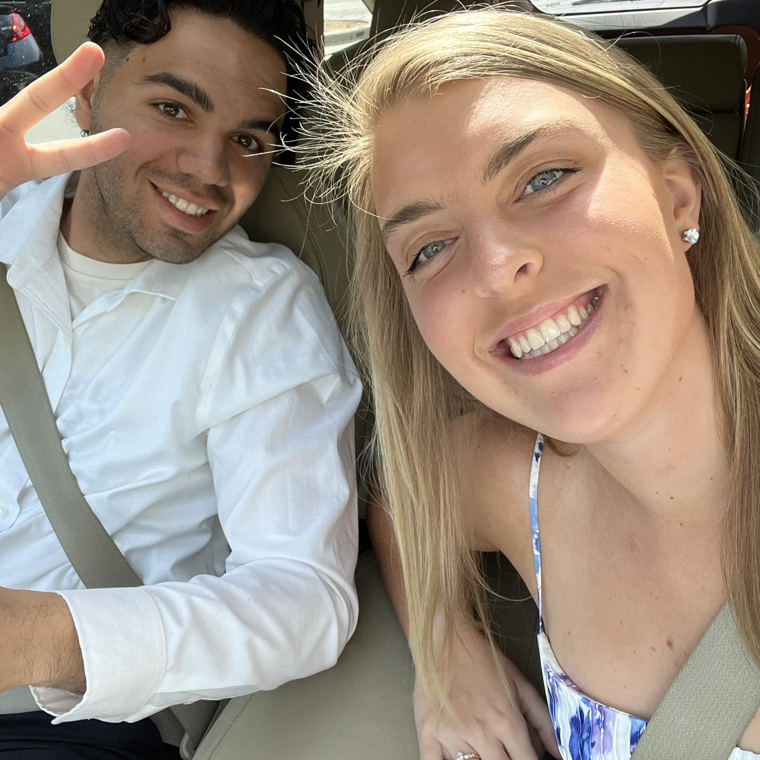 Cutest wedding date!