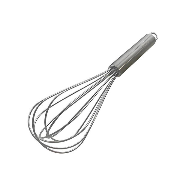 FGKEIUX 8-Inch Stainless Steel Whisk, Handheld Egg Beater for Mixing Batter, Whipping Cream
