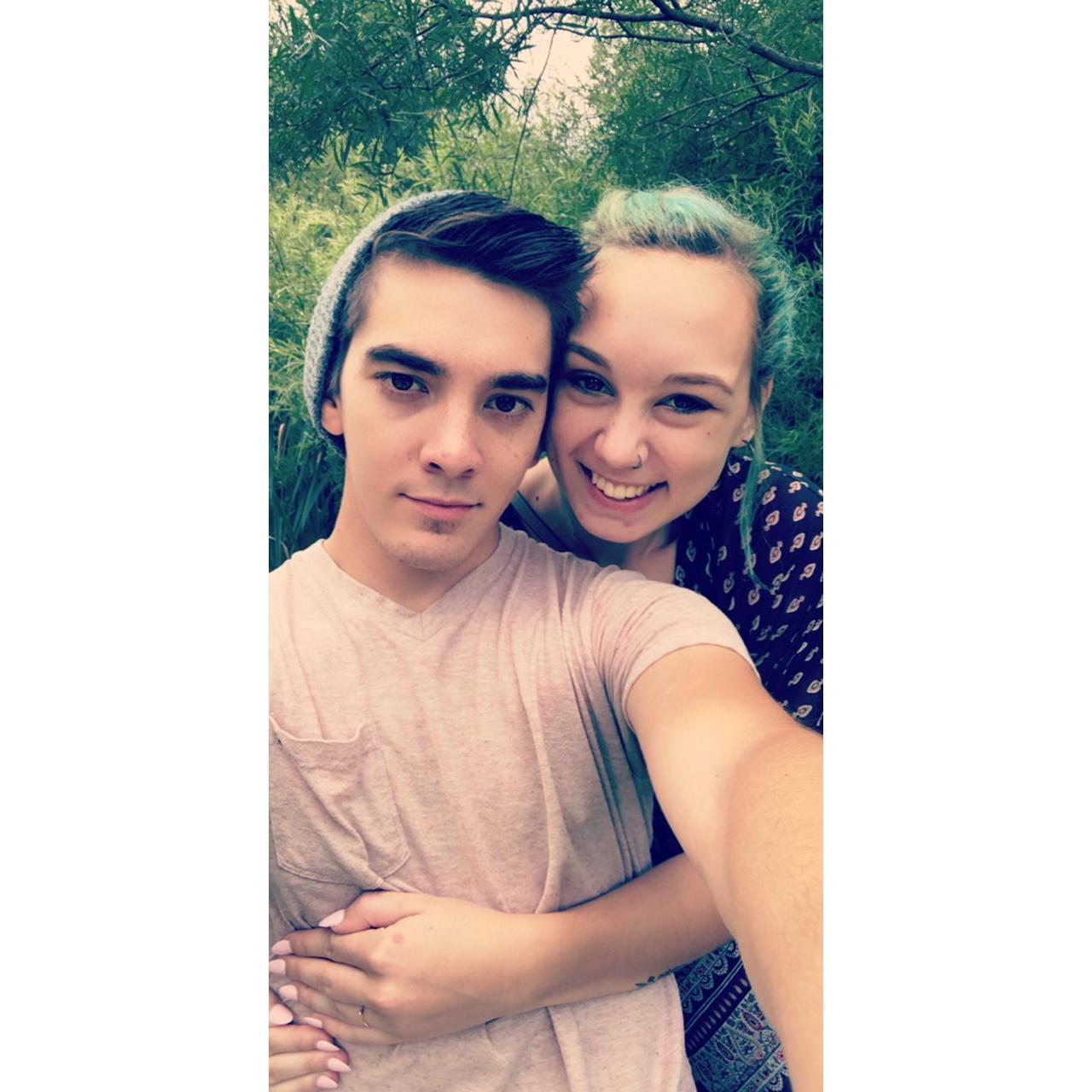 He was not a huge fan of my blue hair phase