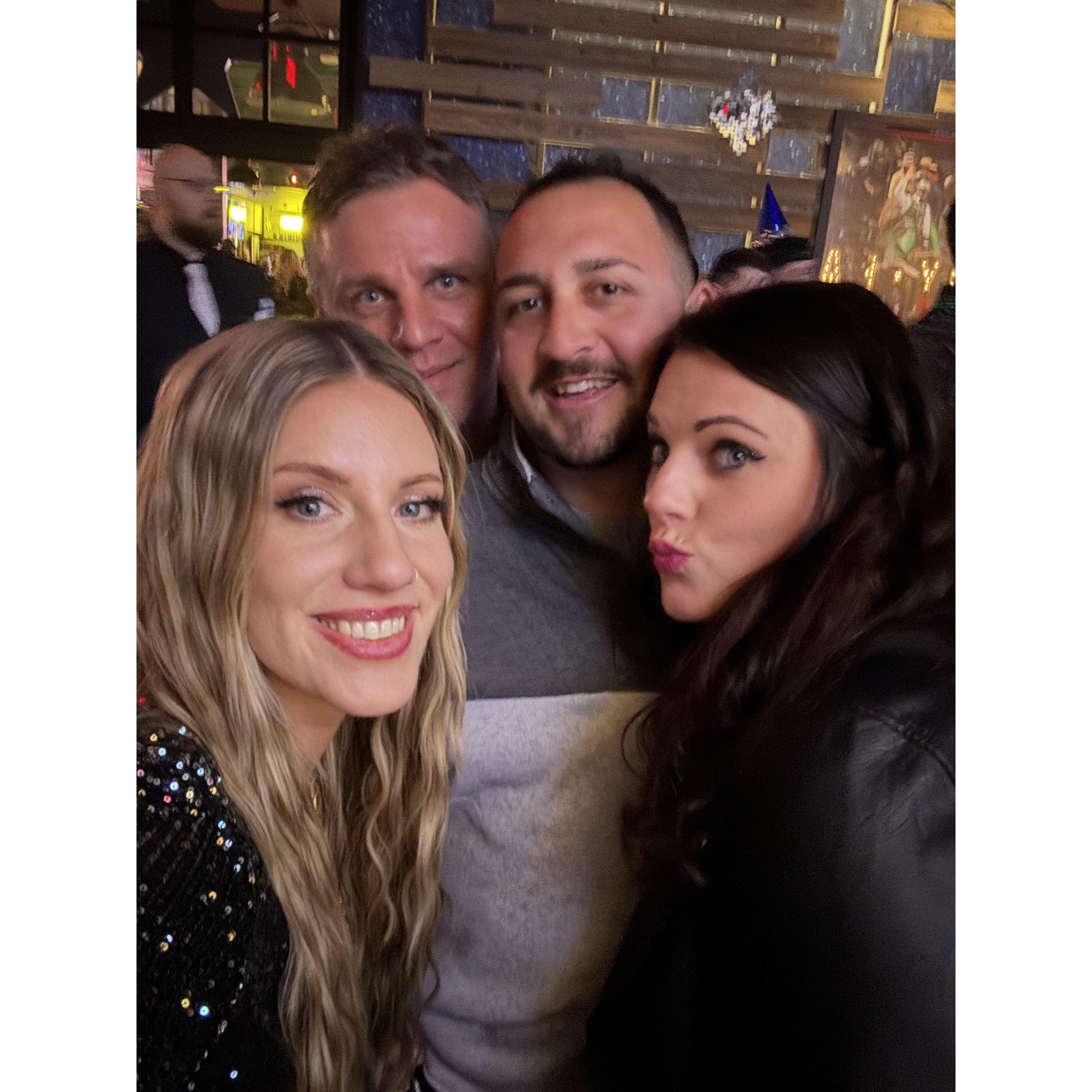 New Year's with Jess and CJ