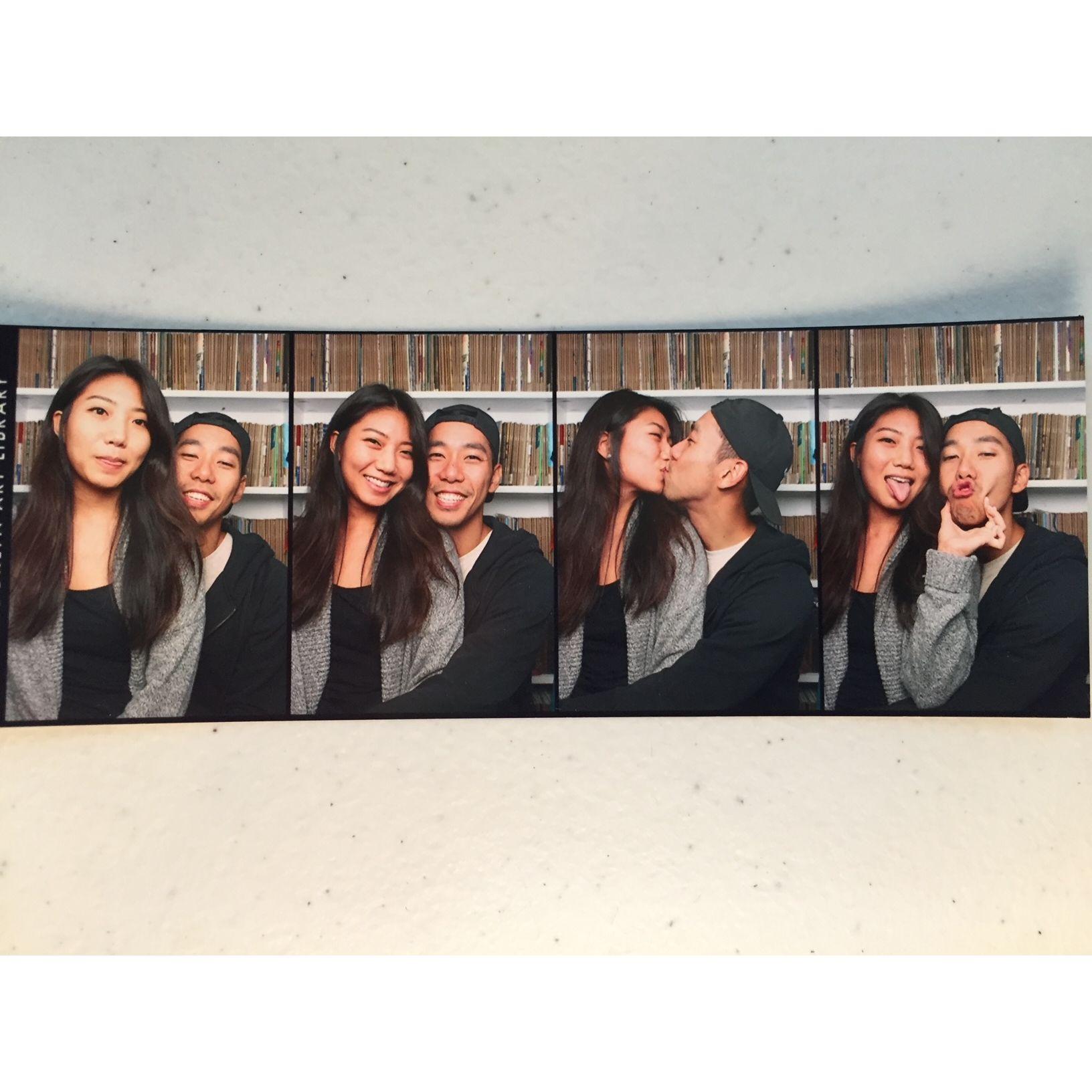 the first of many photo booth sessions #2018