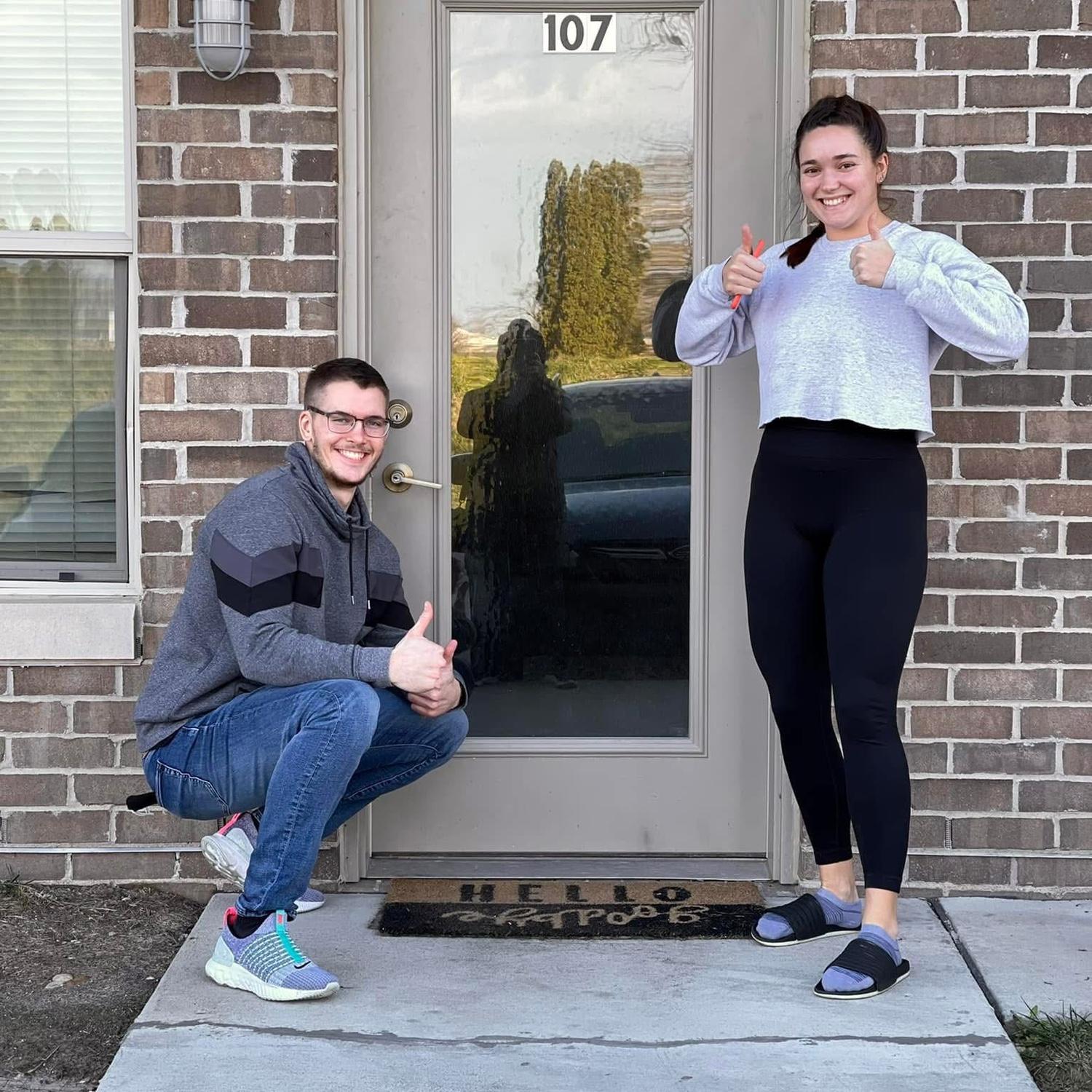 First apartment in Iowa - Nov 2021