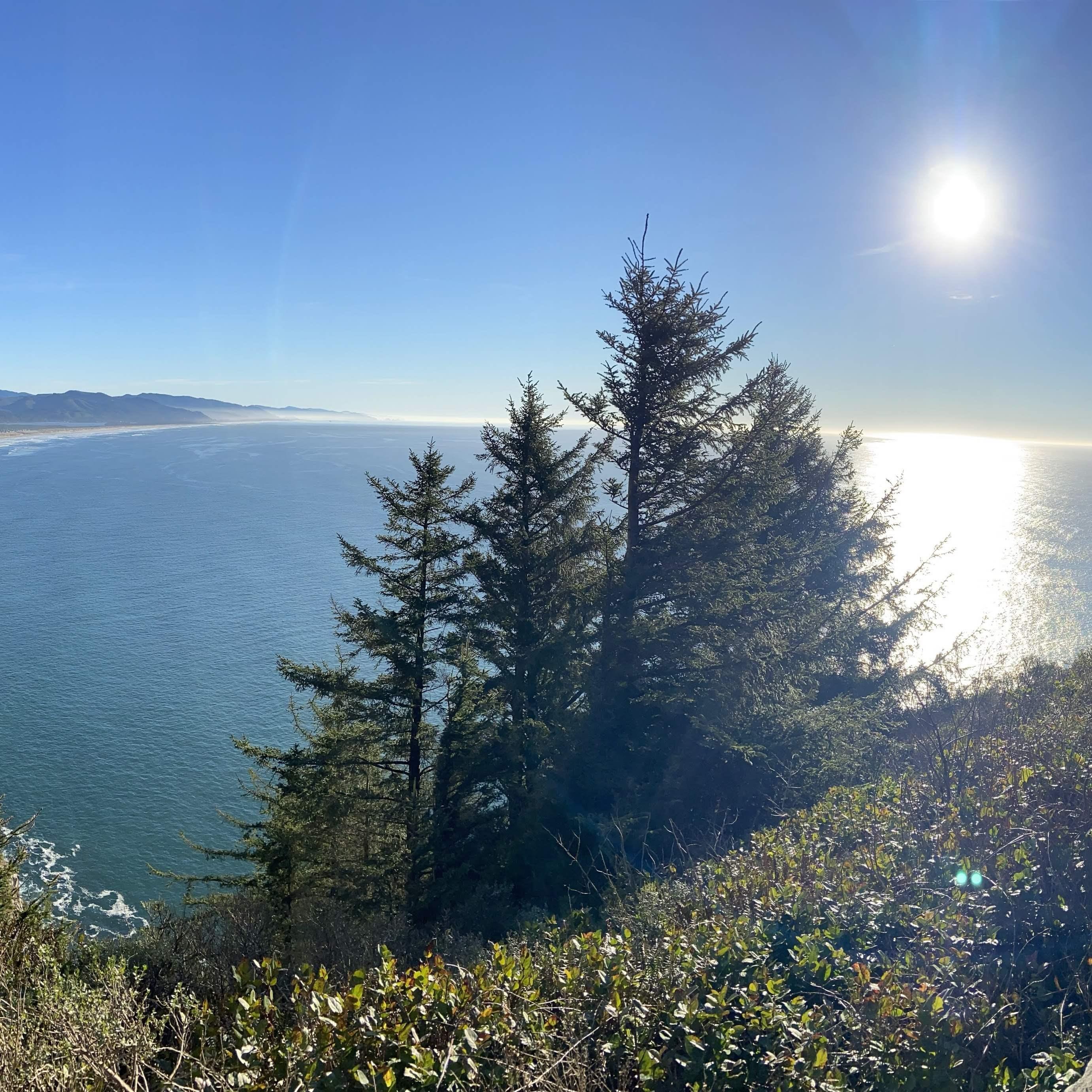 Pacific Coast over looking Manzanita, Oregon