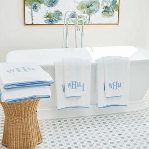 Weezie Bath Sheet Starter Pack in French Blue