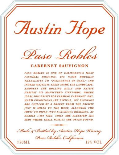 Austin Hope Cabernet Sauvignon 2020