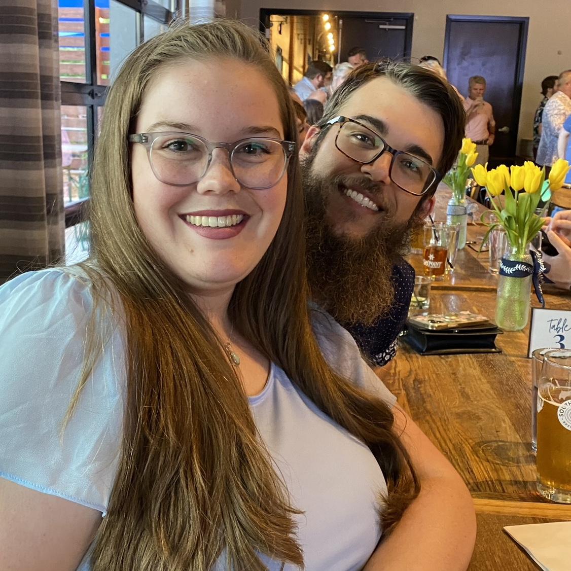 Rehearsal dinner before my cousin Nikki’s wedding