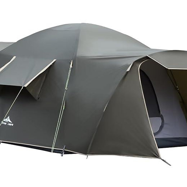 Three Bears Family Camping Tent - 6-Person Spacious Design, 3000mm Waterproof, Suitable for Road Trips/Backyards/Extended Camping Adventures in All Scenarios
