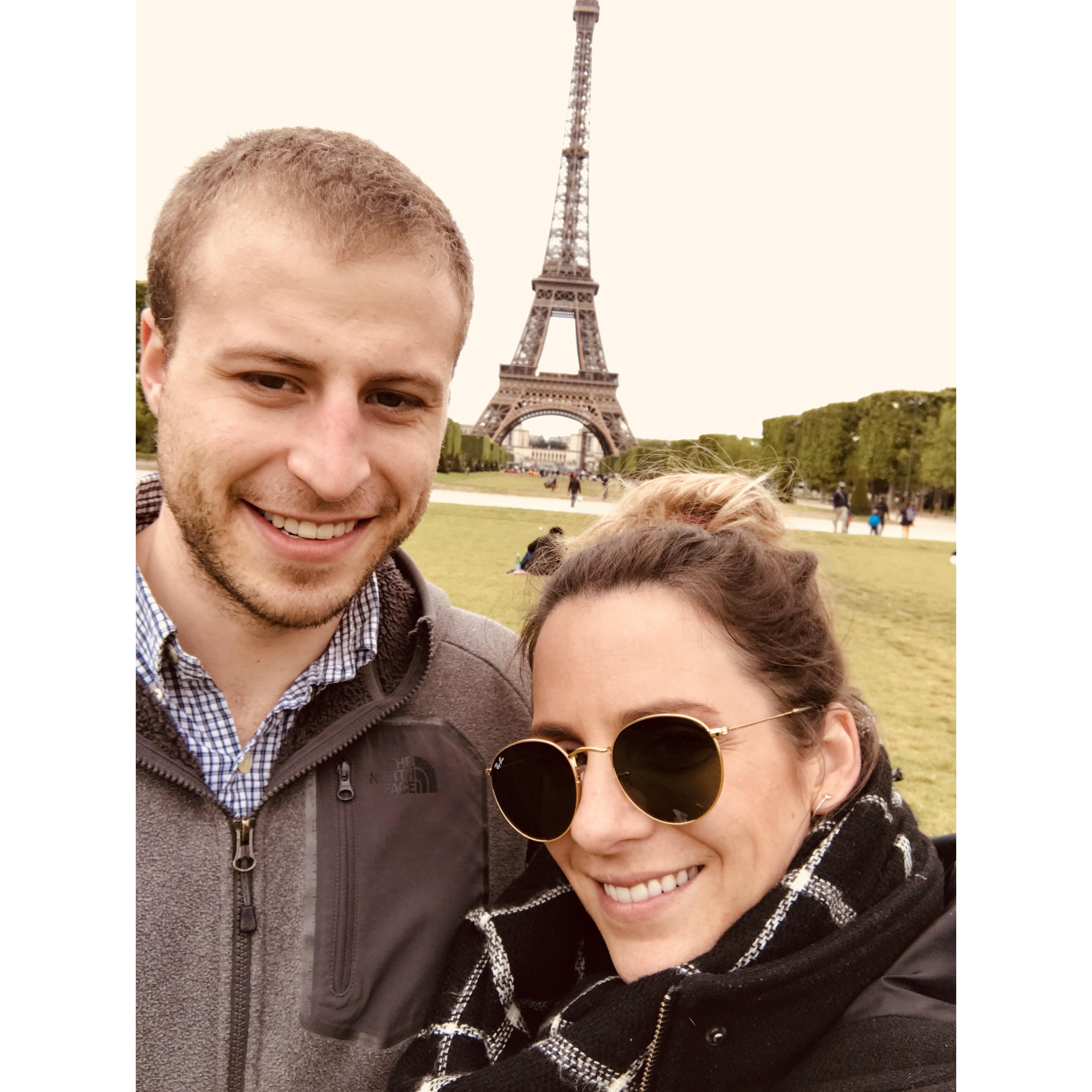 Wine & Cheese at the Eiffel Tower, 2019