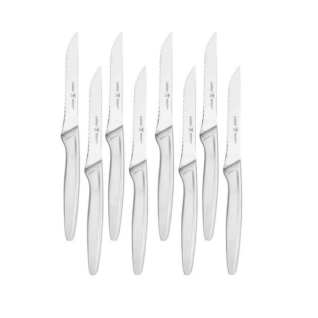 Henckels 8-pc Stainless Steel Serrated Steak Knife Set