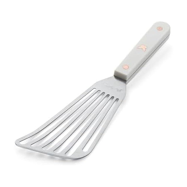 Dolly Parton Flex Turner – Stainless Steel Slotted Head with Butterfly Detail, Beveled Edge for Flipping, Triple-Riveted Handle, Dishwasher Safe, Perfect for Fish, Eggs and Everyday Cooking