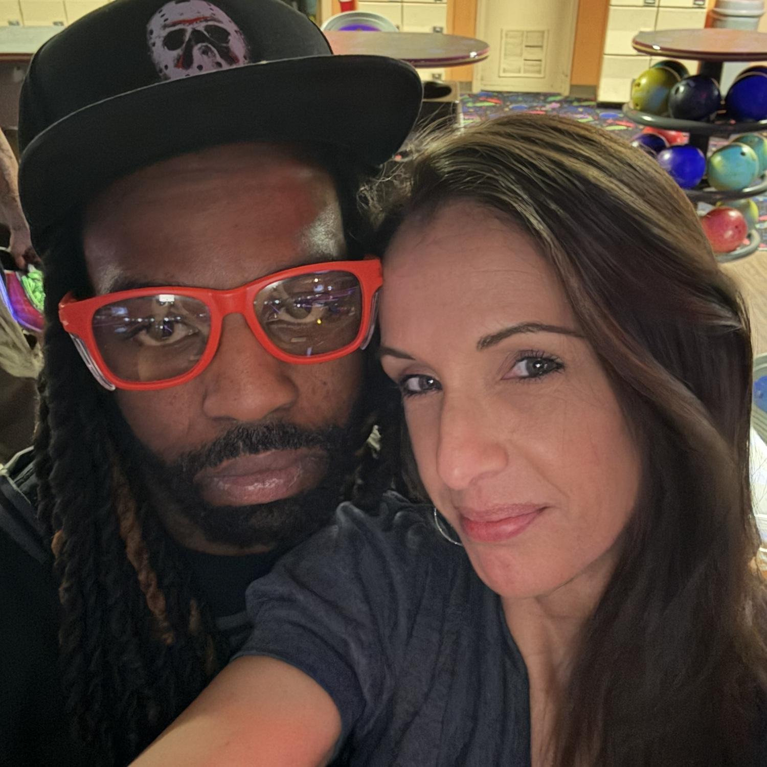 Date night! 🎳