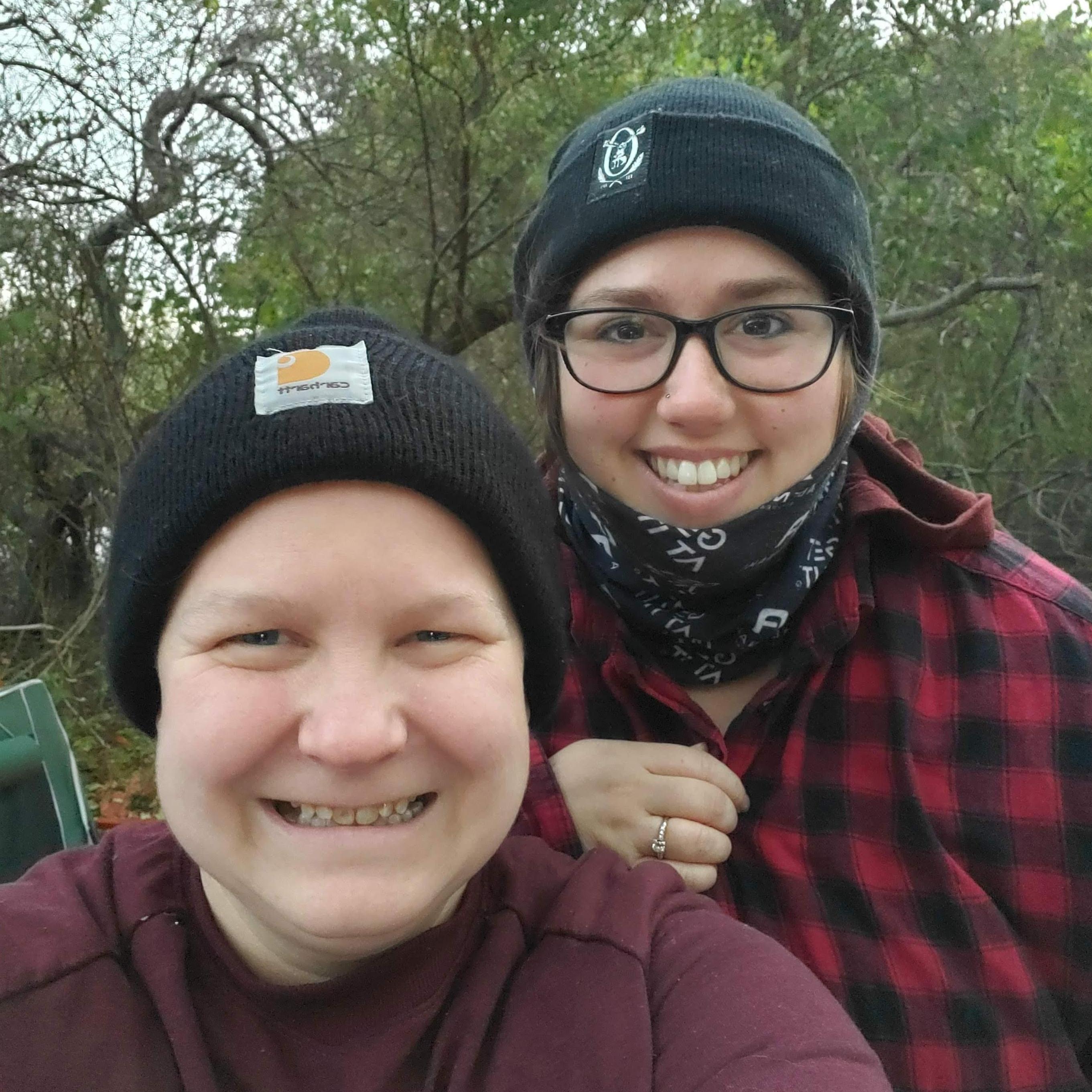 Geared up for chilly fall camping near Ptown (Fall 2020)