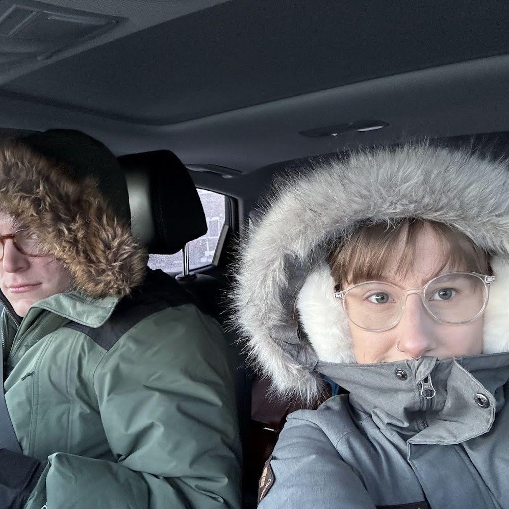 January 21, 2025 - Braving the cold, subzero Minnesota temperatures