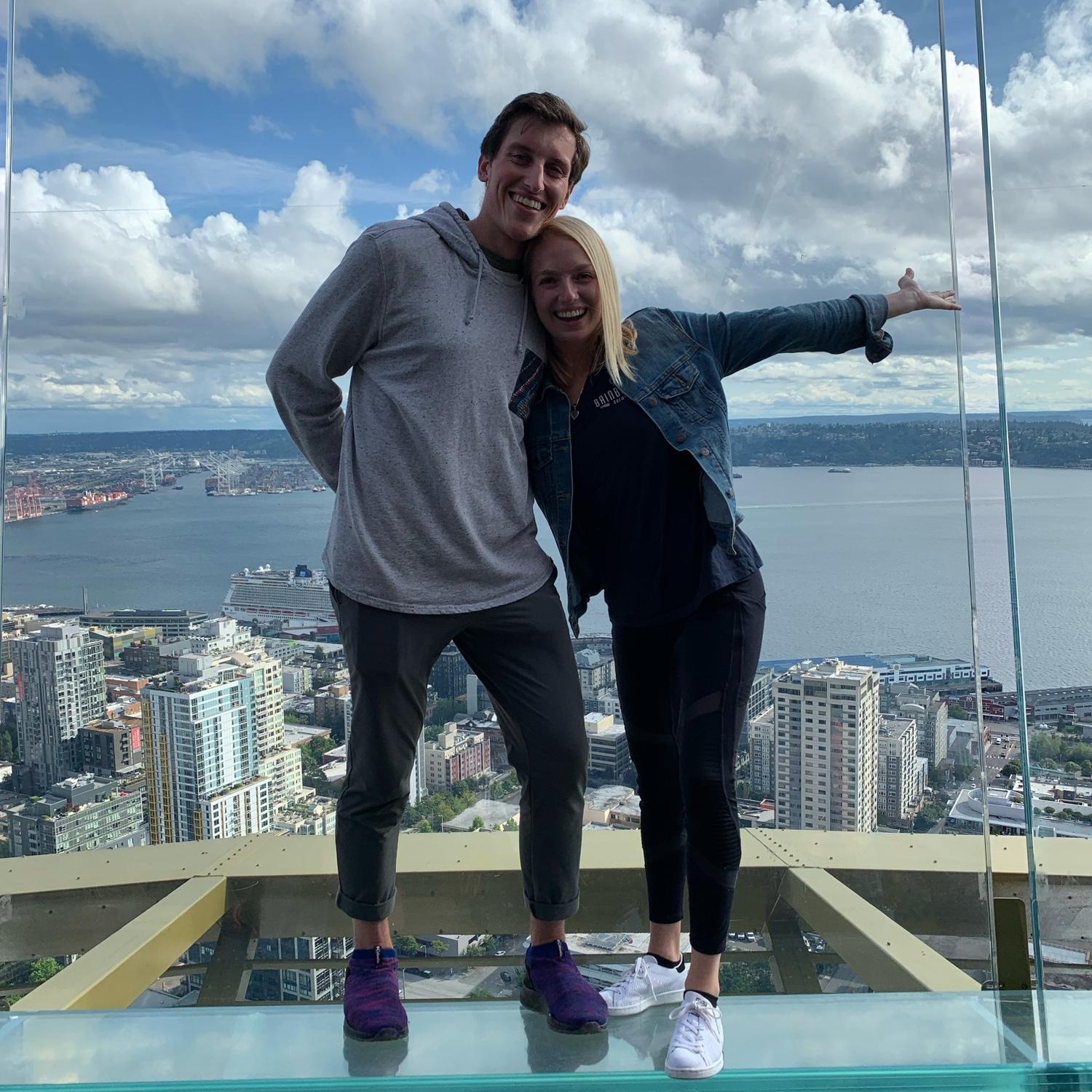 During their first clinical rotation in the PNW, Ian would drive to Seattle from Portland to spend as much time with Callie as possible.