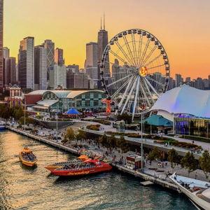Navy Pier Centennial Gondala Ride