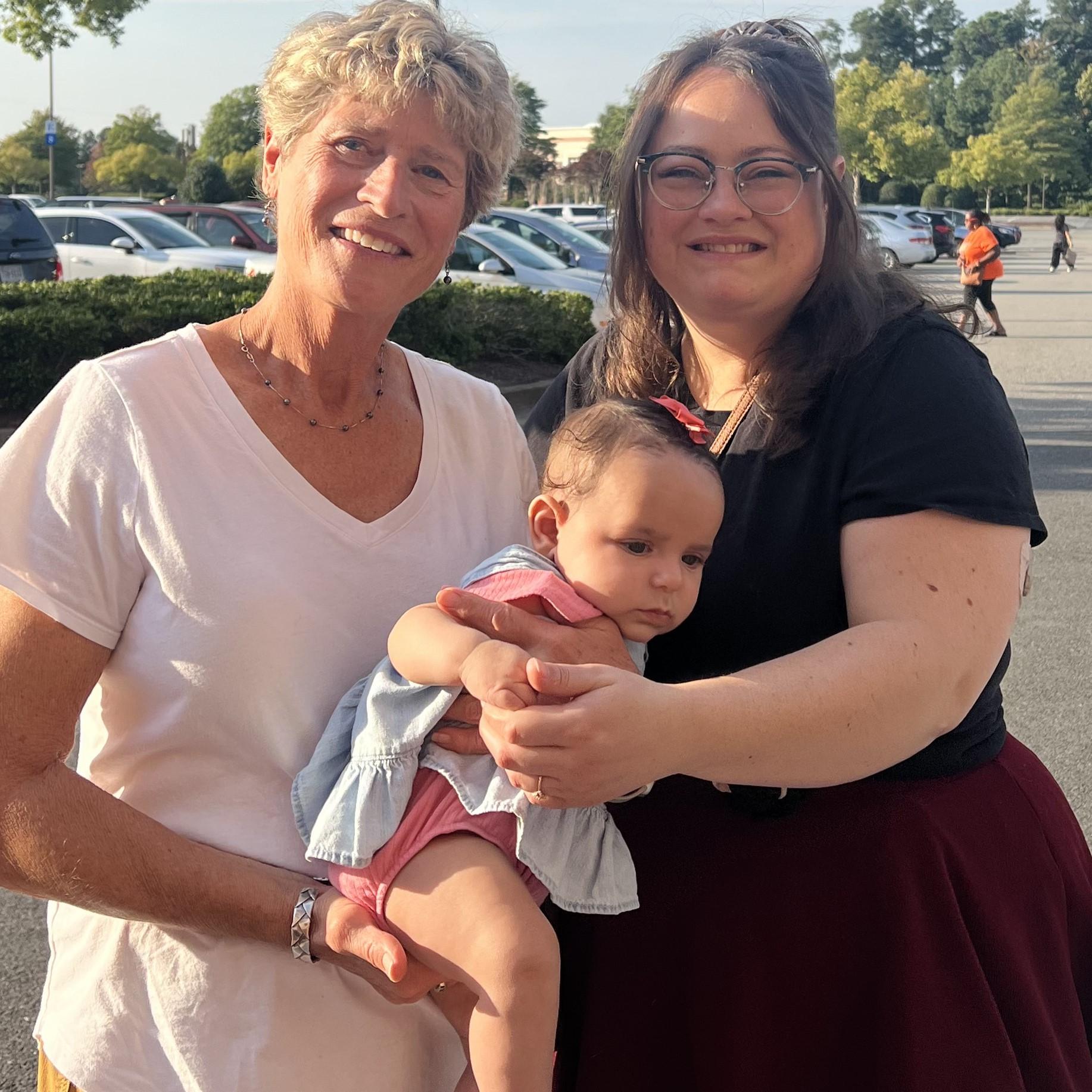 Meeting baby Isabella (Jackie's brother's baby!)