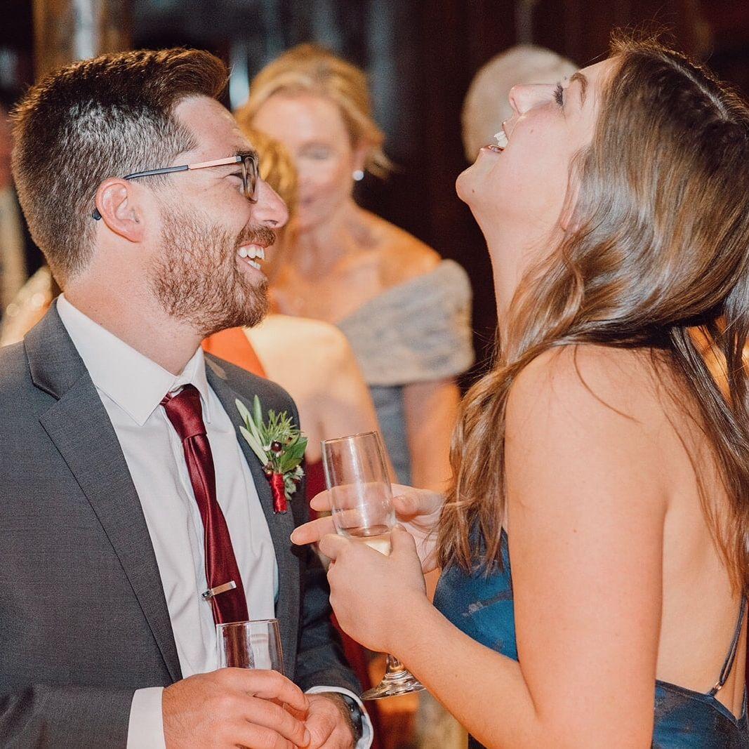 Celebrating at The Gresham’s wedding,  2021.