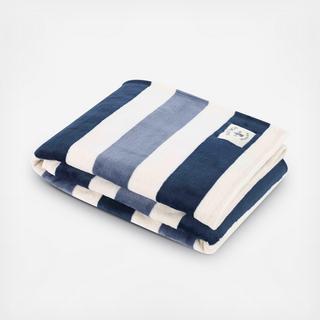 Awning Stripe Throw Blanket