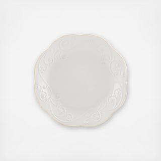 French Perle Dessert Plate, Set of 4