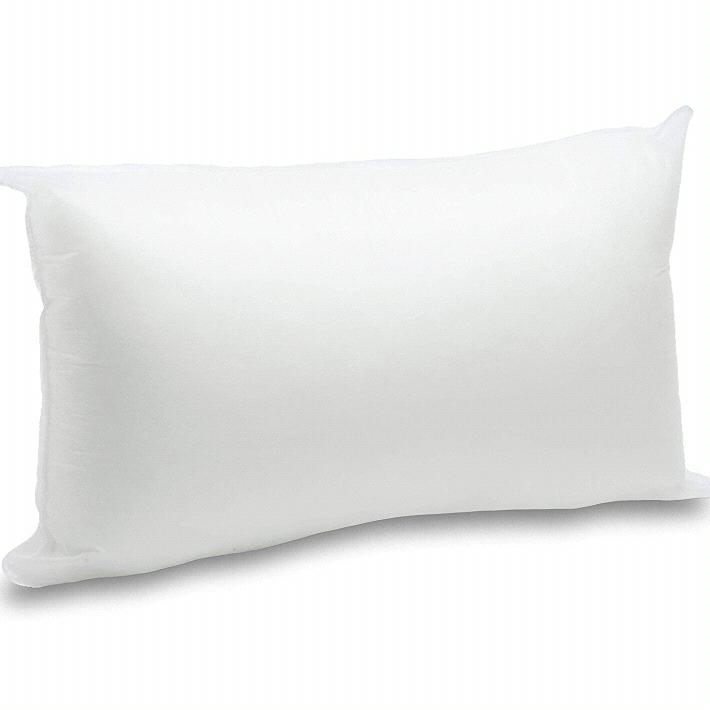 Foamily 12" x 20" Premium Hypoallergenic Lumbar Stuffer Pillow Insert Sham Square Form Polyester, Standard/White