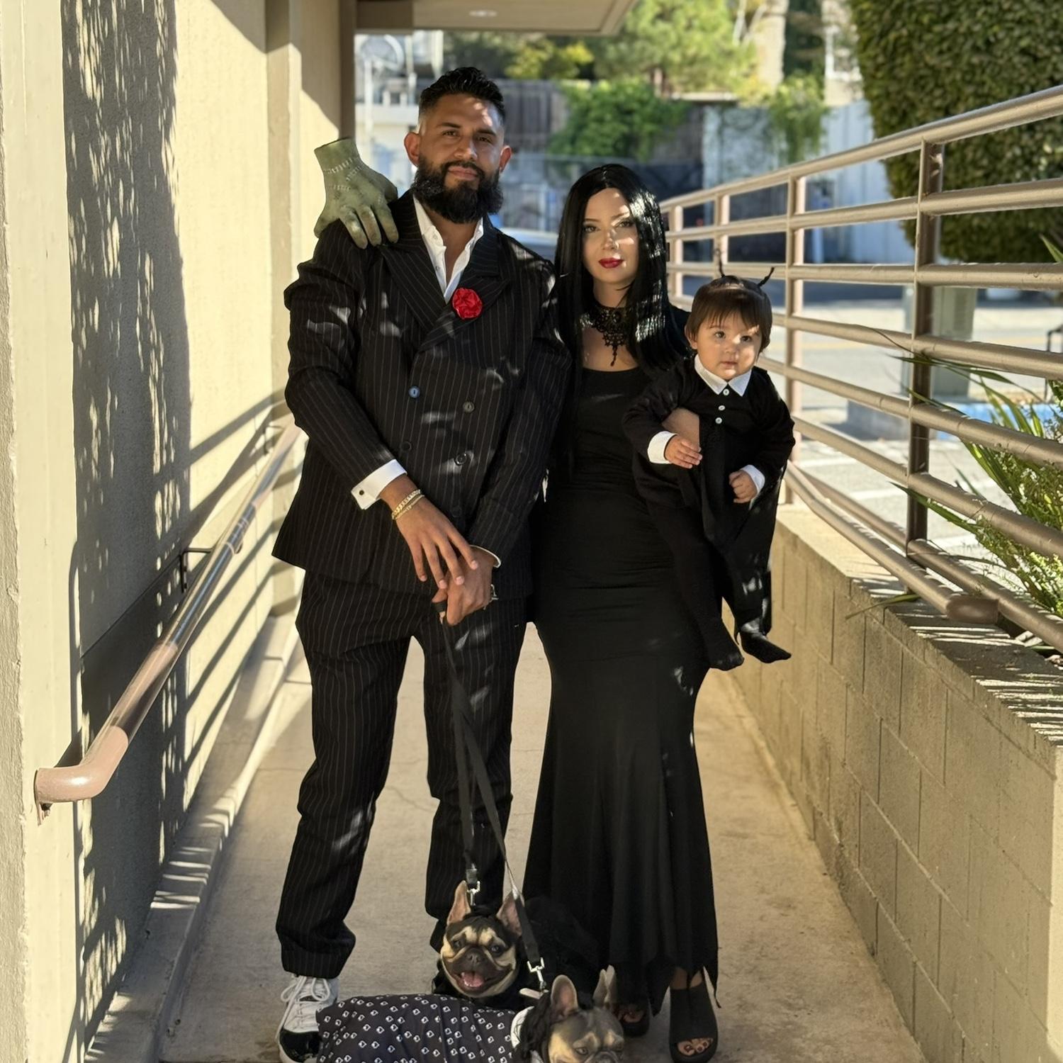 Our first Halloween with our growing family, October 2025
