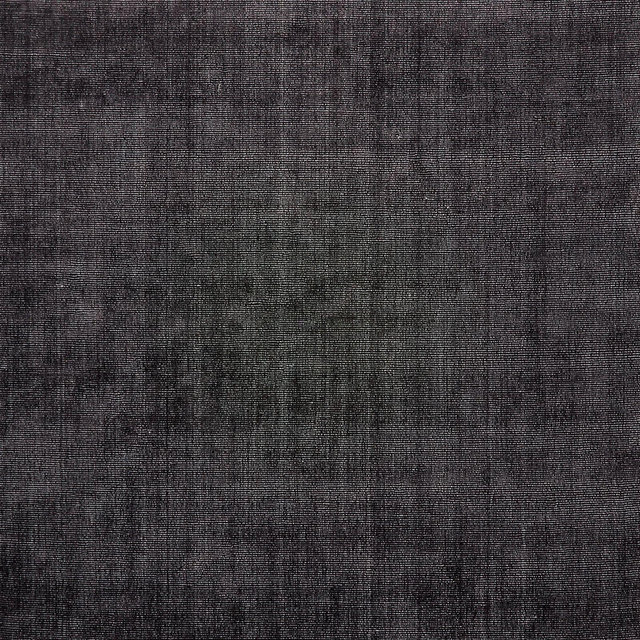 Vaughn Performance Wool-Blend Handwoven Black Area Rug 9'x12'